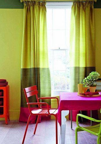 Аналогичное сочетание сочетания зеленого цвета в интерьере